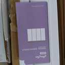 Heefen Adjustable Panel Track Blinds Blackout Vertical Blinds with Valance, Sliding Glass Door Blinds, Room Dividers, Retractable Track from 74" to 133" W, Trimmable Panel Up to 102" H (White)