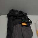 Lelepet Dog Coat for Large Dogs Waterproof Dog Jacket with Harness Built in Reflective Fleece Jacket with Zip Warm Winter Coats for Dogs Cold Weather Thermal Pet Snowsuit, Border Collie, Black, XL