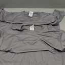 2 Pack Smoke Gray Tshirt Hanes tee Shirts Mens, Size M