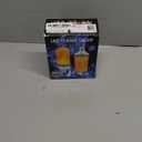 CPPSLEE Upgraded LED Flame Light Bulbs, 4 Modes Flickering Light Bulbs, E26 Base Fire Flame Bulb for Christmas Decorations Outdoor, Halloween Lights Patio Indoor Home Decor (Yellow, 2 Pack)