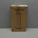 Over The Door Organizer, 6 Shelf Door Hanging Organizers with 6 Large Capacity Pockets, Behind Door Storage Hanging Shelves for Closet Wall Bathroom Bedroom Nursery (Black)