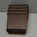 Bed Risers 6 Inch Heavy Duty,Oversized Couch Risers, Extra Wide Furniture Risers for Sofa Table Desk Headboard Chair Lifting,Rectangle Risering Blocks Support 6000 lbs(4 Pack Brown)