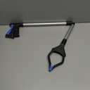 Grabber Reacher Tool, 32" Grabbers for Elderly, Lightweight Extra Long Handy Trash Claw Grabber, Mobility Aid Reaching Assist Tool for Trash Pick Up, Nabber, Litter Picker, Arm Extension (Blue)
