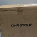 KINGSTONE Dinnerware Set for 4, Red Reactive Glaze Plates and Bowls Sets