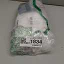 Spin Mop Head, Base, Handle Replacement for O-Ceda EasyWring Microfiber Spin Mops, 2 Microfiber Mop Refills, 1 Triangle Head Cover and 30-58in Handle Set Combo (White(1 Tank System))