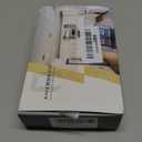 Amerdeco 10 Pack Brushed Satin Nickel Cabinet Knobs 1.2 Inch(30mm) Single Hole Cabinet Handles Round Dresser Knobs Drawer Knob for Bathroom Cabinets