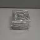 3 x Quacc 15 Set Swivel Snap Hooks with Key Rings, 3 Different Sizes Metal Lobster Claw Clasps Keychain Making Hardware Sturdy Keyring Clips for DIY Art Crafts Crochet Keychain (Sliver, S+M+L)