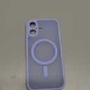 TOCOL for 17 Case, Full Camera Protection, Built-in Magnetic Ring, Compatible with Magsafe Charger, Drop Protection, Translucent Matte Phone Case for 17 6.3 inch (Light Blue)