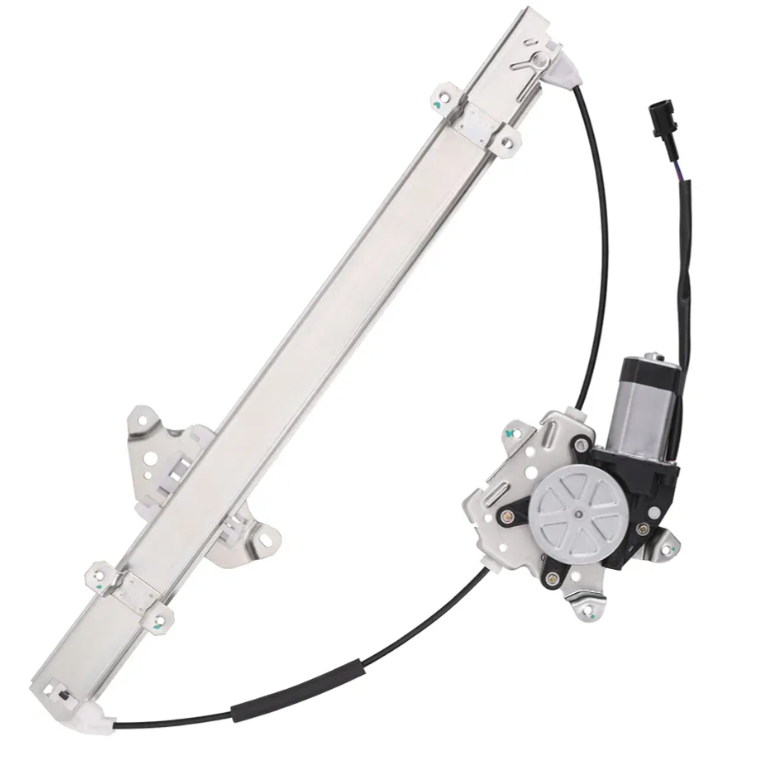 741-348 Front Driver Side Power Window Lift Regulator with Motor (2 Pins Only) Compatible with Nissan Frontier 2005-2015/ Pathfinder 2005-2010/ Xterra 2005-2015/ Suzuki Equator 2009-2010
