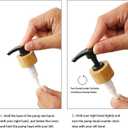 Glass Soap Dispenser for Kitchen Sink and Bathroom - Modern Farmhouse Decor, Hand Soap Dispenser for Kitchen Sink Decor (Black-dishes)