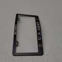 Retired Army License Plate Frame US Army Decorative Stainless Steel Car License Plate Cover for Men Women 12 X 6 Inch