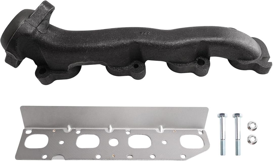 Exhaust Manifold Kit with Includes Required Gaskets And Hardware Compatible with Aspen/Durango/Ram 1500 2500 3500 Pickup/Grand cherokee 5.7L V8, 674-922, EPA Complian