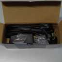 Recessed Power Strip USB, 20W Fast Charging Furniture Outlet - 2 AC & 3 USB (2 USB-C + 1 USB-A) for Desk, Bedside, Drawer, Conference Table - Space-Saving, Easy Install, 10FT Cord, Black