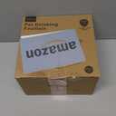 Veken Innovation Award Winner Stainless Steel Cat Water Fountain, 95oz/2.8L Automatic Pet Fountain Dog Water Dispenser with Replacement Filters & Silicone Mat, Gifts for Christmas, Cats, Dogs (Silver)