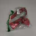 Lionet Paws Bowtie Dog Collar - Comfortable Silk Dog Collar with Detachable Bow Tie for Medium Dogs, Neck 13.5-22 Inches (Red)