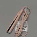 ANGENIL Mini Hair Straightener Flat Iron for Short Hair | 0.7 Inch Ceramic Dual Voltage Hair Straightener | Small Flat Iron Edges | Silicone Heat Resistant Design | Fast Heating to (280- 320 -380)