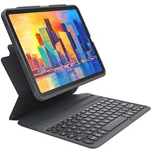 ZAGG Pro Keys Detachable Case and Wireless Keyboard for Apple iPad 11" (A16)/ 10.9 10th GEN, Multi-Device Bluetooth Pairing, Backlit Keyboard, Apple Pencil Holder, 6.6ft Drop Protection, Lightweight