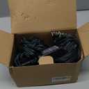 Joomer Christmas Net Lights - 12FT x 5FT 360 LED Plug-in Mesh Lights, Waterproof with 8 Modes, Timer, Connectable for Bushes, Trees, Garden, Outdoor Christmas Decor (Green Wire, Warm White)