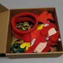 Christmas Glasses & Headband 12 Pack, Xmas Glitter Eyeglasses Frame & Headwear Accessories - One Size Fits All, Holiday Party Favor Supplies Classroom Game Prizes Gifts Photo Booth Props Outfit