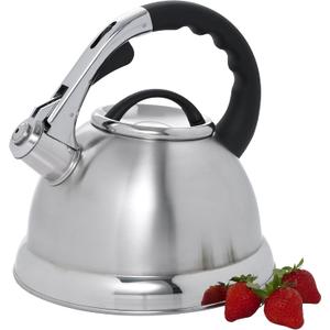 Creative Home Camille 3.0 Qt Stainless Steel Whistling Tea Kettle