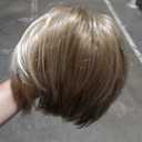  Folly by Gabor Short Blonde Bob Wig with Side Bangs – Natural Look Synthetic Hair for Women 