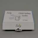 12 Pack Cabinet Locks Child Safety | Baby Safety Cabinet Locks NO Drilling 3M Adhesive Baby Proof Drawer Lock Child proofing cabinets latches for Kids Latch for Drawers & Door Child Safety Locks (White)