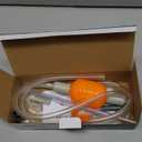 AREPK Compact Aquarium Siphon Vacuum and Water Changer Kit with Cleaning Brush. Perfect for Simultaneous Water Changing and Cleaning in Small Fish Tanks. Gravel and Sand Cleaning.