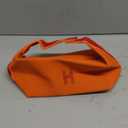 Fashion Makeup Bag for Women, Orange Red Canvas Make up Travel Bag, Hanging Cosmetic Bag Organizer for Wome