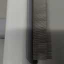 Marchul 2Pcs Pet Comb Flea Comb Set for Cats Dogs, Cat Grooming Brush with Release Button and Stainless Steel Round Teeth, Self-Cleaning Dog Combs for Removing Pet Hair, Knots & Loose Fur, White