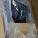 Blessreach Adjustable Blue Knee Walker Scooter with Basket, 300 lb Limit