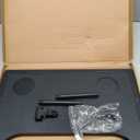 Wheelchair Tray Table with Cup Holders Detachable Wheelchair Table Cup Holder Universal Wheelchair Tray for Eating Reading Resting Detachable Universal Fit Wheelchair Desk Lap Board, Black