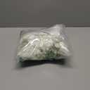 W-Mdsks 12 Pack Artificial Wisteria Vine Hanging Flowers Silk Floral Garland, 3.4 ft Length, Wedding Party Garden Decor (White*12 Pack)