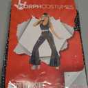 Morph Disco Costume Women - 70s Retro Jumpsuit Costume For Parties & Halloween - 70s Disco Outfits For Women (X-Large)