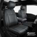 Super Cover for Ford F150 Seat Covers,for 2015-2023 2024 2025 for F150 Leather Truck Seat Cover,for F150 Accessories 2016 2017 2018 2019 2020 2021 2022,Only Fit for XL/XLT 1st Row Bucket Seat