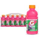 Gatorade Lower Sugar Electrolyte Sports Drink, Rain Berry, 12 fl oz Bottles, (12 Pack), 75% Less Sugar, No Artificial Flavors, No Artificial Sweeteners, No Artificial Colors, Hydration (EXP 12/31/26)