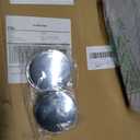 4 PCS Car Wheel Center Caps, ABS Snap-on Wheel Center Cap, Outer Diameter 2.36" Inner Diameter 2.2" Vehicle Rim Hub Cover, Universal for Cars (Silver)