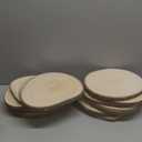 Wood Slices for Centerpieces, Wood Rounds Cookies for Crafts, Rustic Wood Circles & Slabs, Wooden Discs for Tables Decorfor Art Projects and Rustic Weddings (14pcs 910)