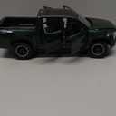 SASBSC Truck Toys for 3 4 5 6 7 Year Old Boys Off-Road Pickup Toy Trucks for Boys Age 3-5 Diecast Metal Trucks with Light and Sound Pull Back Toy Cars Birthday Gift for Kids Green