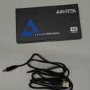 4K Metal HDMI Splitter 1 in 4 Out, 14 Powered HDMI Video TV Splitter for Xbox, PS4/5, PC, Laptop, 4Kx2K@30Hz 3D Full HD, Mirror Monitor Only (Not a Switch)