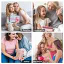 HAPTIME 10 Pack Flower Claw Clips for Women, Preppy Hair Clips, Plumeria Hair Clip, Hawaiian Flower Hair Clips, Gifts for Women Teen Girls