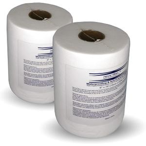 6" x 75' Reinforcing Mesh Tape for Liquid Waterproofing Membranes in Bathrooms, Showers, Walls, Floors, and Tiles - 2 Pack