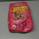 Purina Friskies Gravy Swirlers With Flavors of Chicken, Salmon and Gravy Dry Cat Food - 3.15 lb. Bag (EXP 08/31/27)