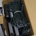 4pk Multi-Colored Solar Christmas Lights Outdoor Waterproof, 400 LED 132 FT Solar Powered LED String Lights Green Wire with 8 Modes, Solar Fairy Lights for Xmas Tree Party Wedding Garden Decorations