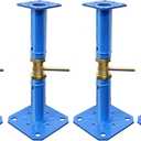 Adjustable House Jacks for Leveling - Carbon Steel Floor Jack, 11.5-20inch