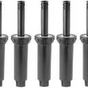 Rain Bird 1804 Spray Head with 15van Nozzle; 0 to 360 Adjustable; 15' Radius (Pack of 5)