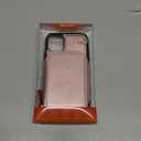 Bocasal Crossbody Wallet Case for iPhone 14/13, RFID Blocking Leather Purse Case with Card Holder, Protective Handbag Flip Cover with Zipper Wrist Strap Lanyard for Women 5G 6.1 Inch (Rose Gold)