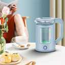 Dezin Electric Kettle with Keep Warm Function, BPA Free Window-Glass Double Wall Design Electric Tea Kettle, Bicolor LED, 1.5L Hot Water Kettle with Auto Shut-Off and Boil Dry Protection Tech