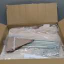 Extra Large Toddler Bed Tent & Kids Play Tent Bed Tent with Flags & Star Lights, Portable & Foldable Teepee, Indoor Outdoor Dome Tent Playhouse, 51x39x51 in, Cream (Medium)