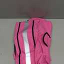 Reflective Dog Rain Coat - Waterproof Adjustable Pet Rain Jacket, Lightweight Dog Hooded Poncho Raincoat for Small to X- Large Dogs and Puppies (Pink, Large)