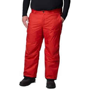 Columbia mens Snow Gun Ii Pant (4X Short, Sail Red)